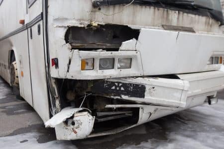 Bus Accident Damage