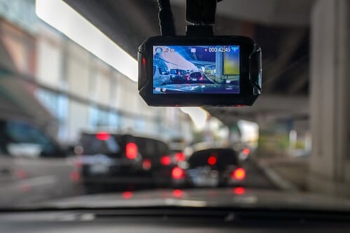 dashcam being used to defend car accident scams