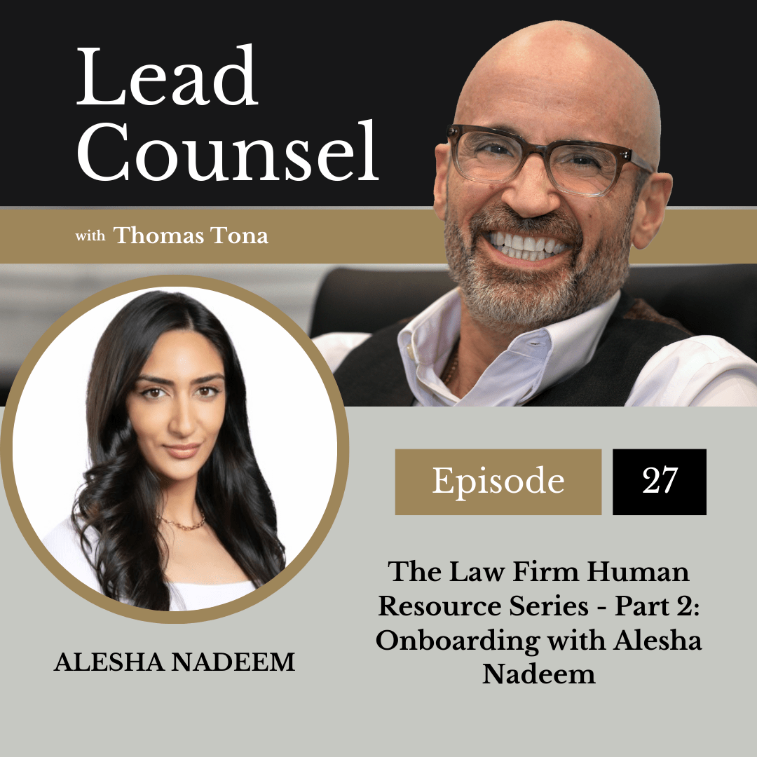 Lead Counsel Podcast Episode 27