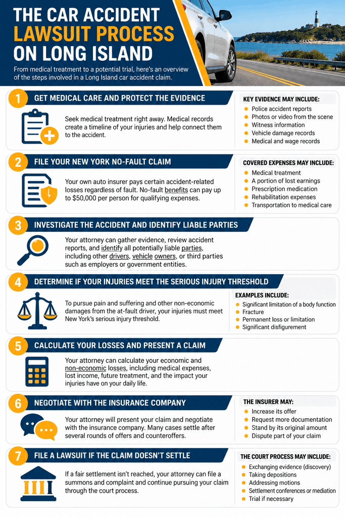 Car Accident Lawsuit Process on Long Island TonaLaw