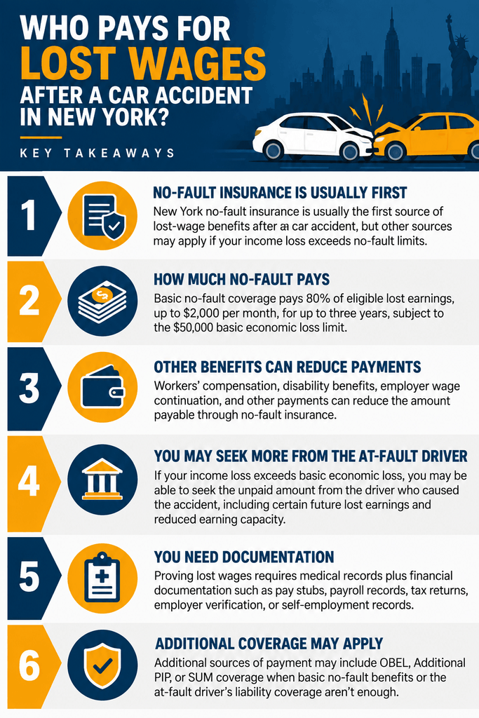 Who Pays for Lost Wages in a Car Accident TonaLaw